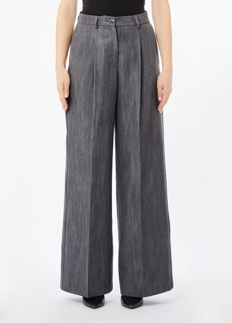 Ausgestellte Hosen Denim-Grau Liu Jo - medium