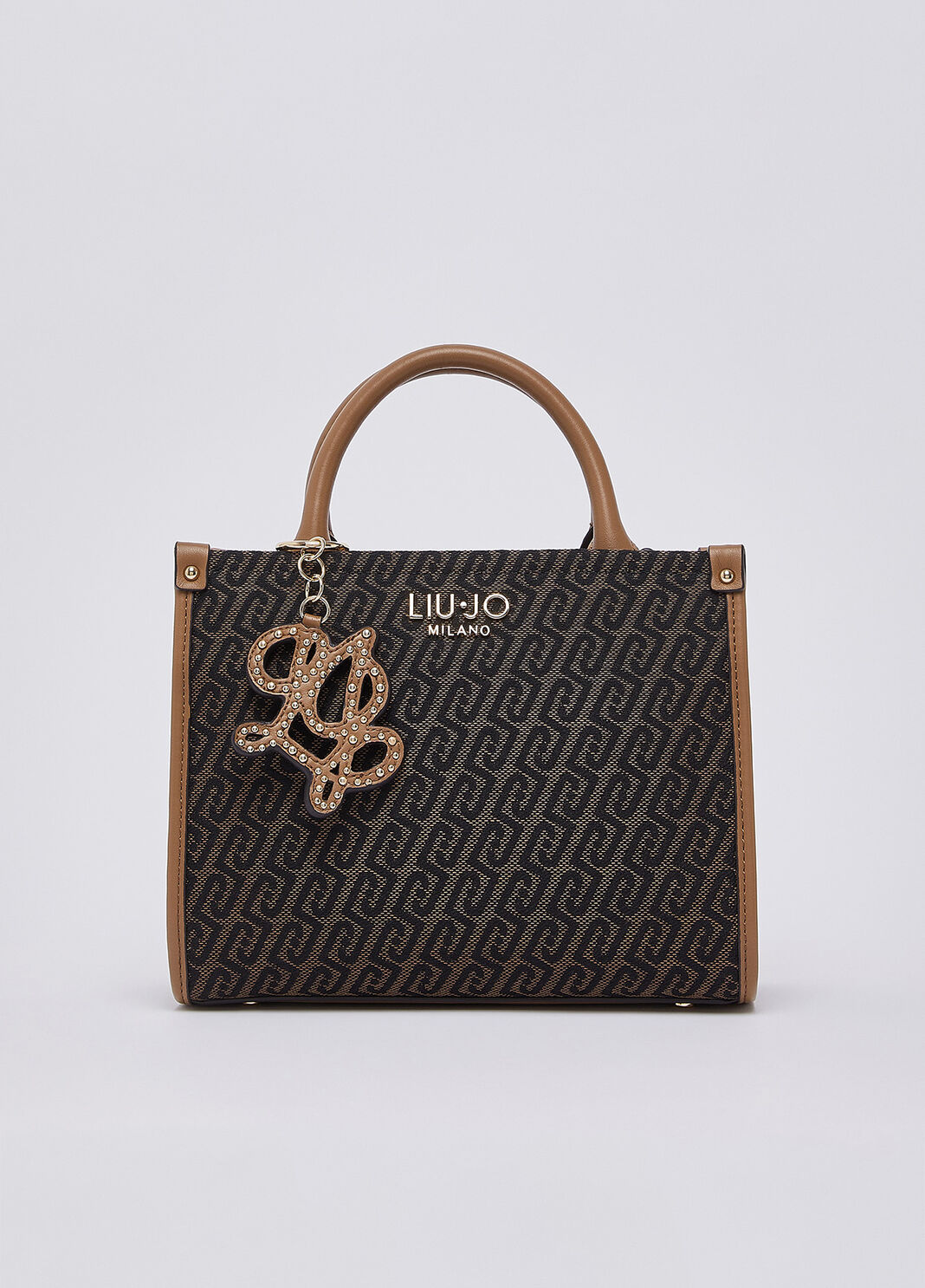 Small Jacquard Bag dark brown Liu Jo - large image number 1
