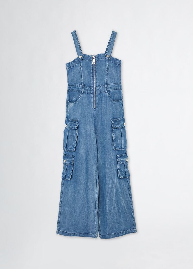 Denim bib and brace blue denim Liu Jo - medium