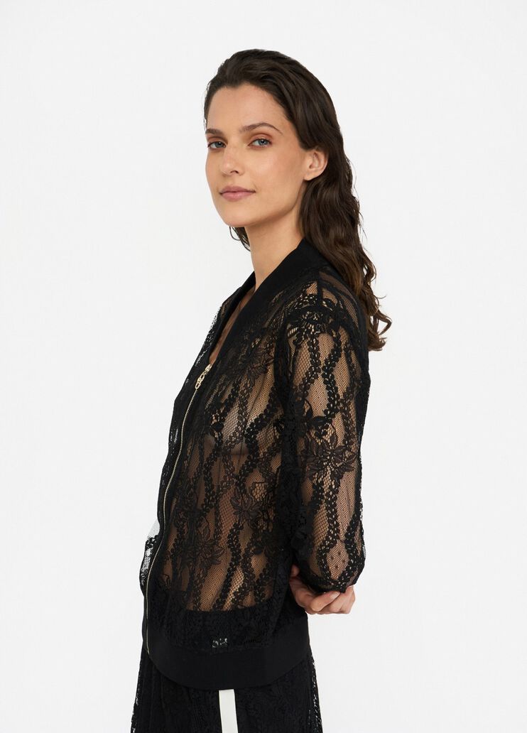 Lace jacket black Liu Jo - large image number 3 Lace jacket black Liu Jo - large image number 3