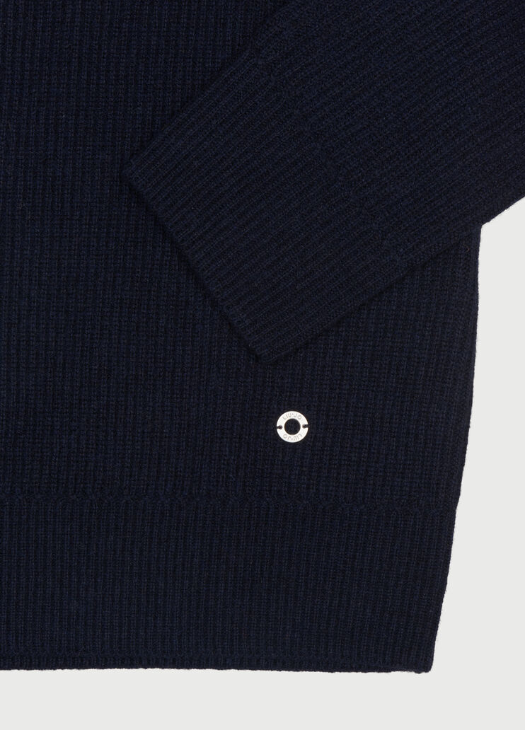 Ribbed jumper  Blu scuro Liu Jo - large image number 3