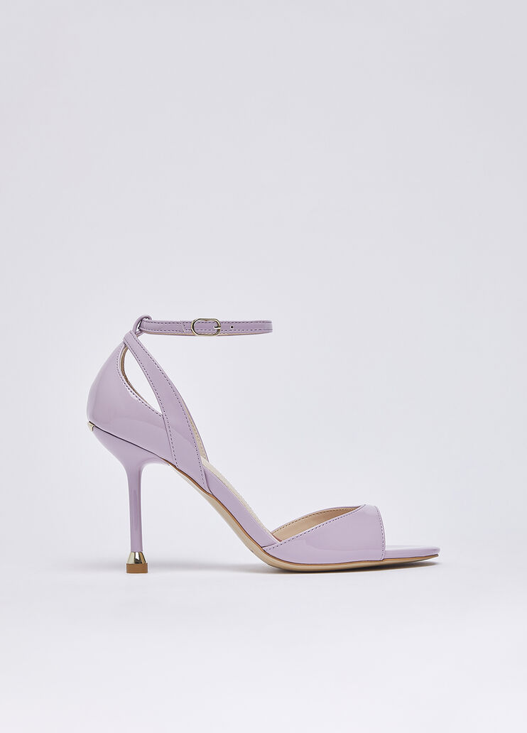 Sandali in vernice con tacco lilla Liu Jo - medium