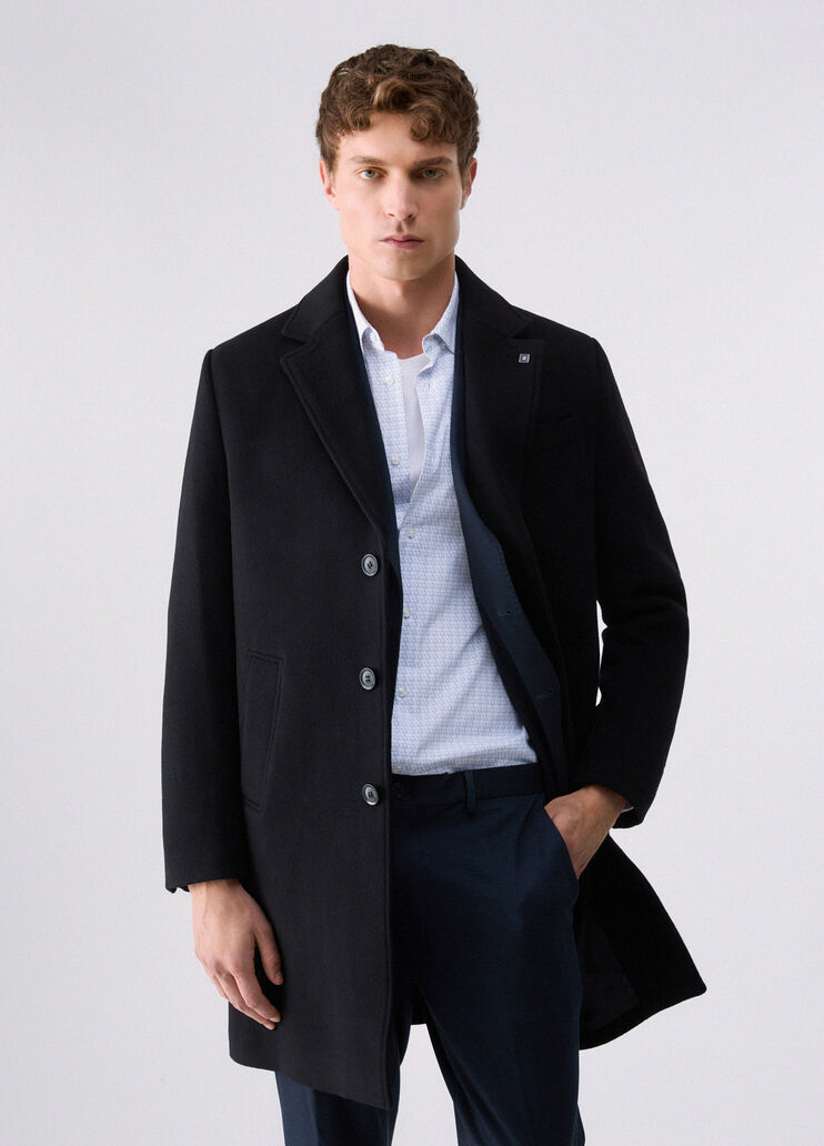 Wool and Cashmere Coat black Liu Jo - medium
