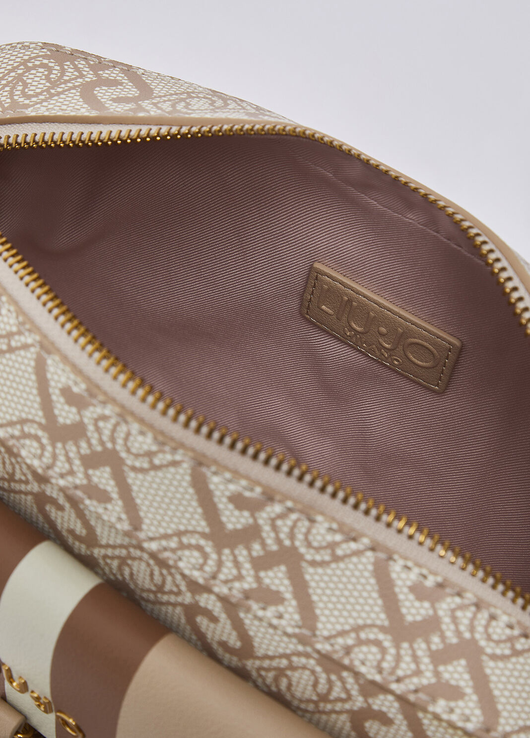 Medium crossbody bag with pocket beige Liu Jo - large image number 6