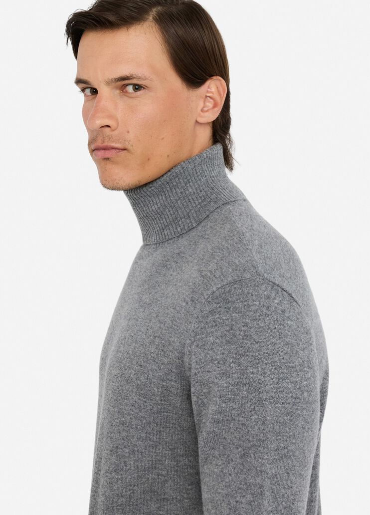 Wool and cashmere turtleneck grey Liu Jo - large image number 3
