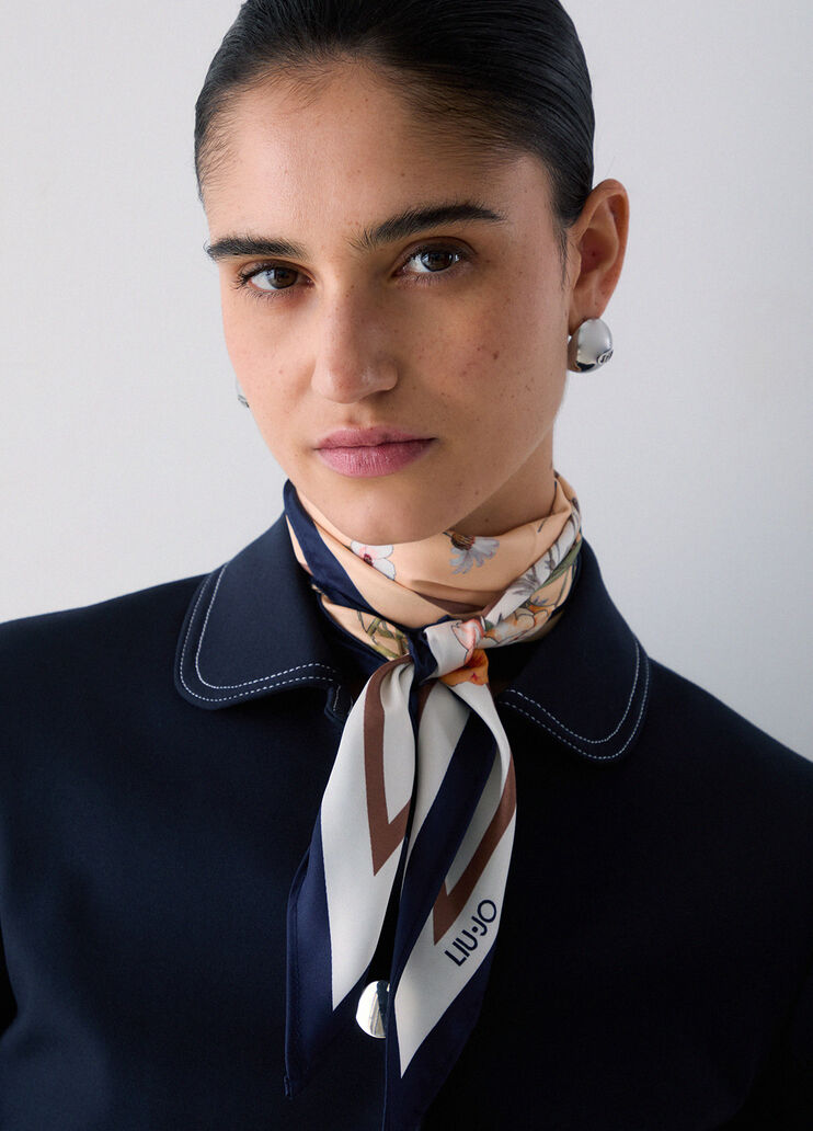 Printed foulard apricot Liu Jo - medium