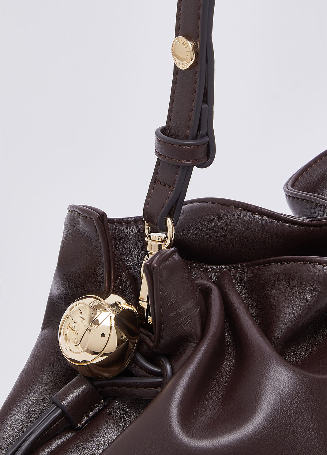Medium Riccy Shoulder Bag aubergine Liu Jo - large image number 5