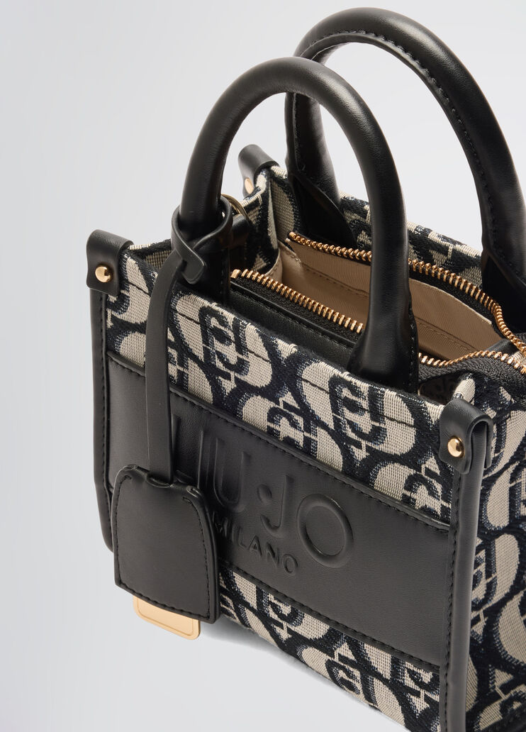 Mini bag with charm black Liu Jo - large image number 6 Mini bag with charm black Liu Jo - large image number 6