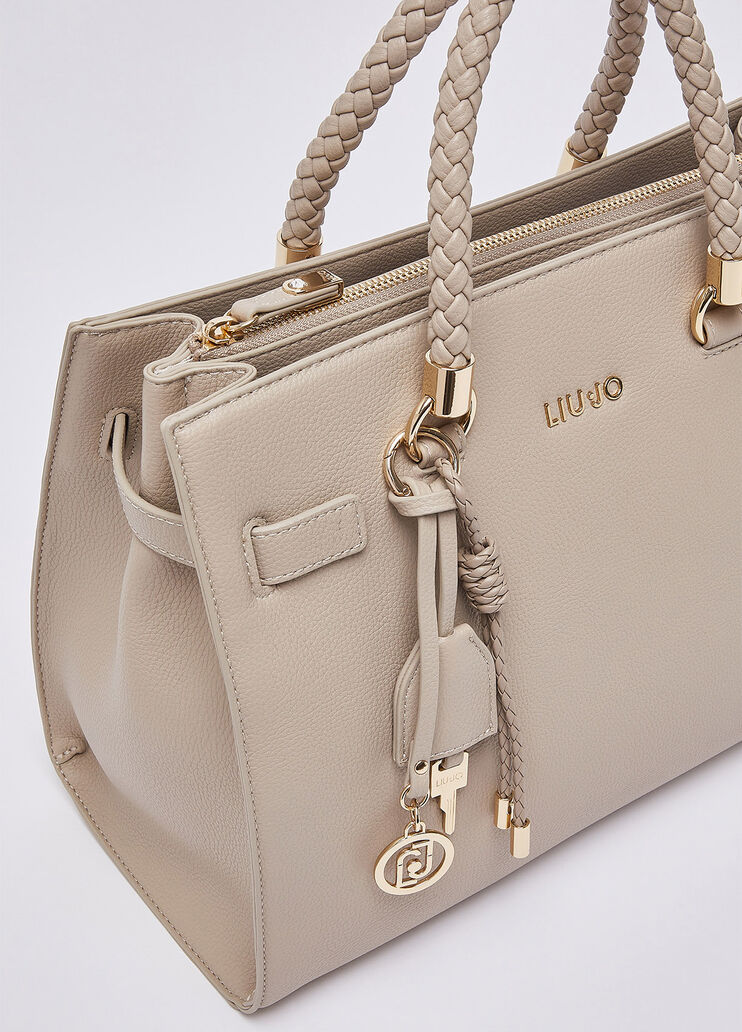 Mittlere Satchel-Tasche Wei&szlig; Liu Jo - medium