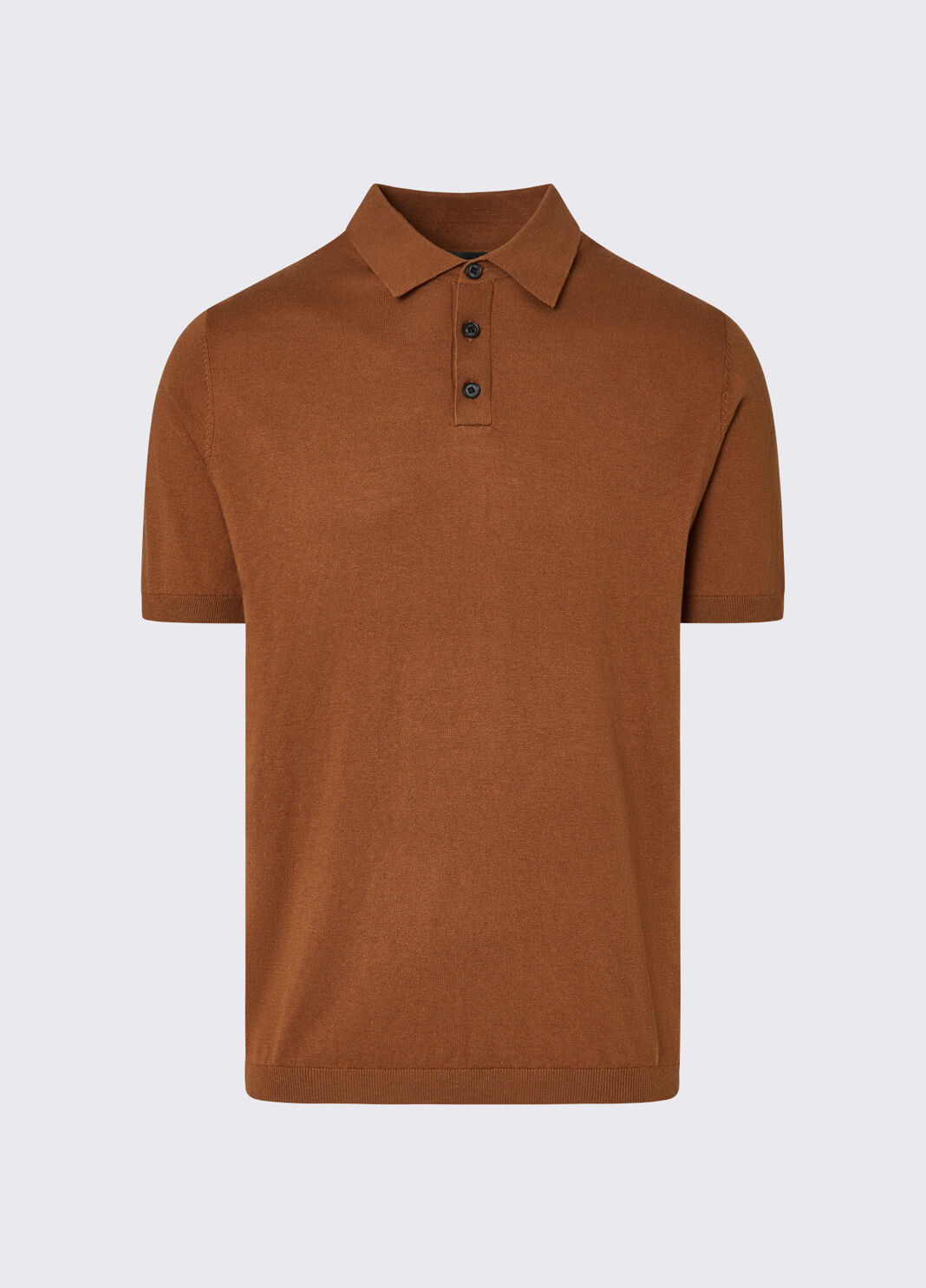 Polo shirt in cotton and silk brown Liu Jo - large image number 6