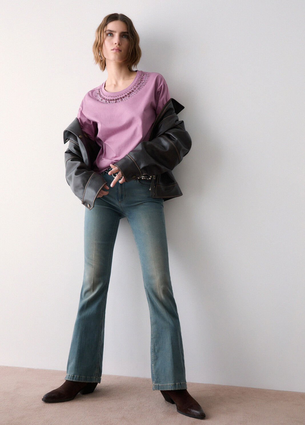 Jeans bootcut denim blu Liu Jo - large image number 2