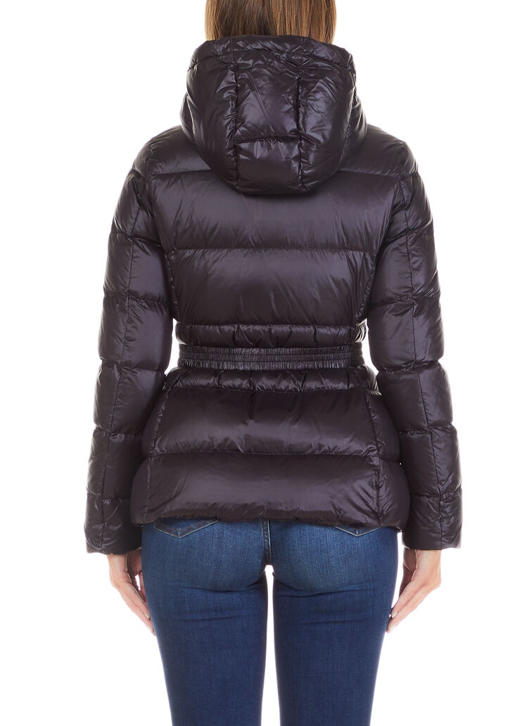 Doudoune à capuche noir Liu Jo - large image number 1 Doudoune à capuche noir Liu Jo - large image number 1