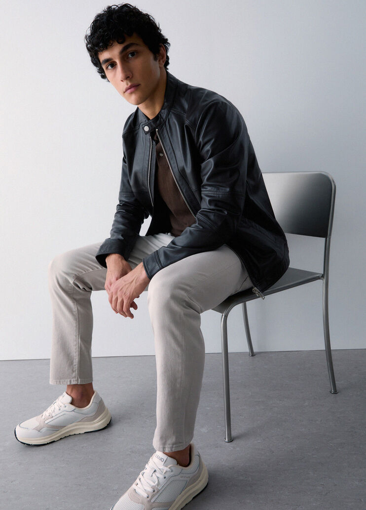 Slim-fit trousers light grey Liu Jo - medium