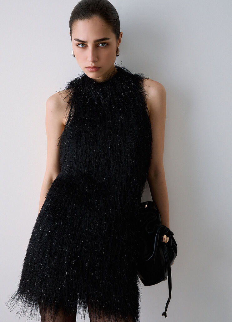 Fringed Top black Liu Jo - medium