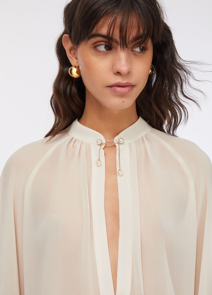 Блузка Liu Jo Better слоновая кость Liu Jo - medium