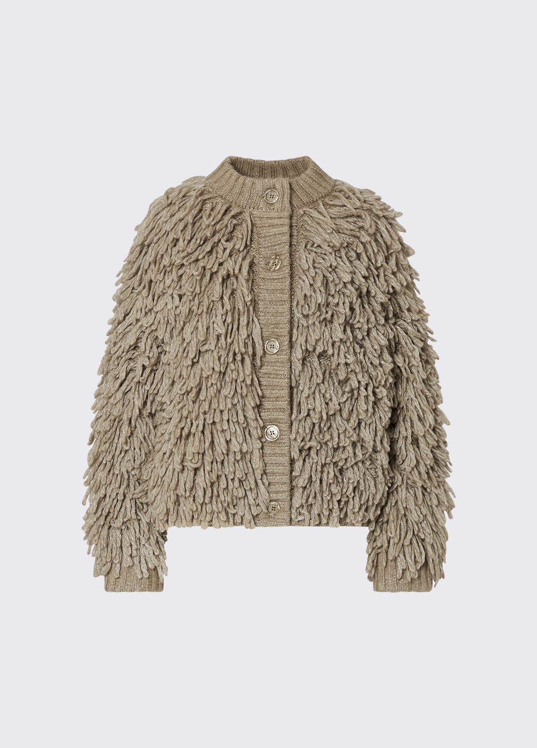 Soft Knit Jacket beige Liu Jo - large image number 6
