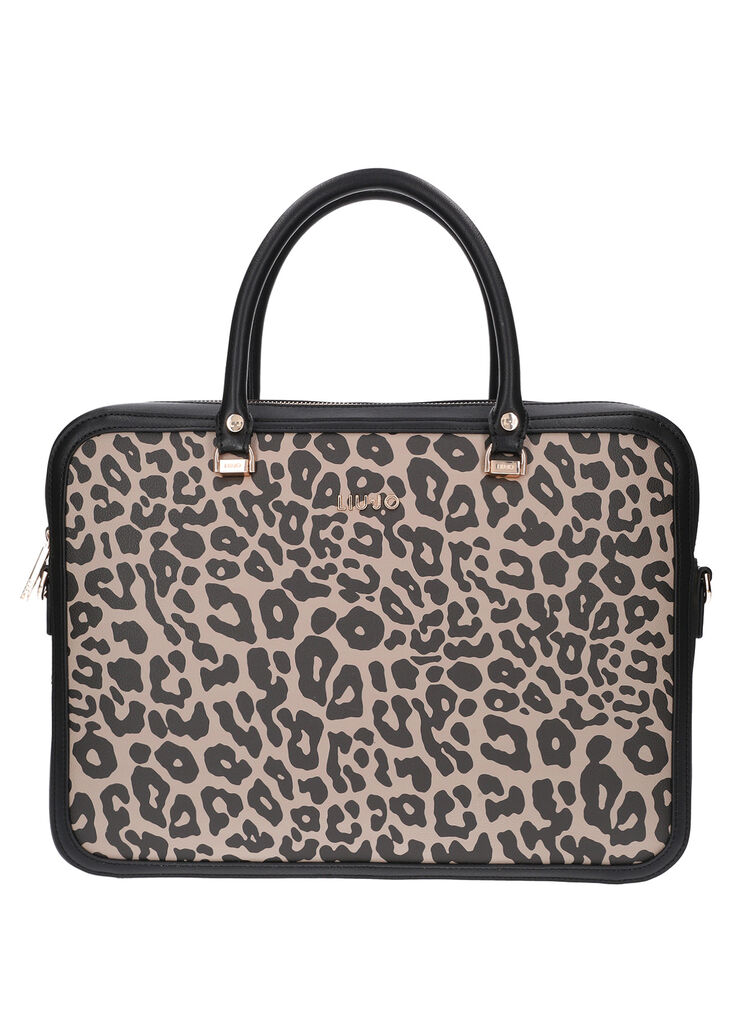 Dappled PC bag Leopard print Liu Jo - large image number 0