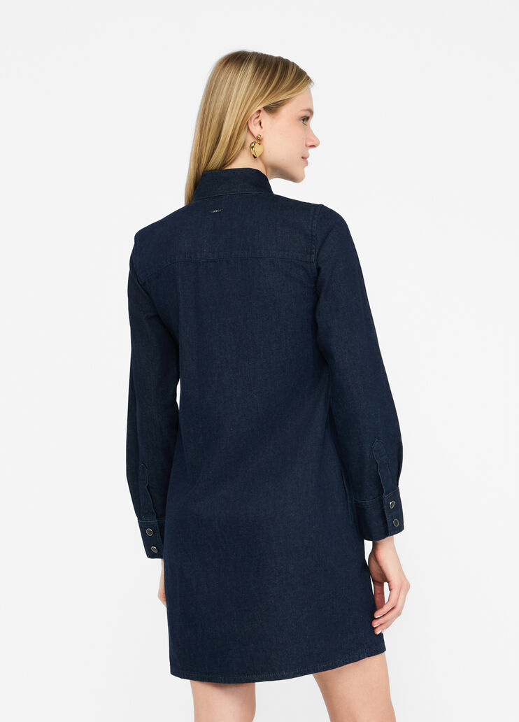 Denim shirt dress classic wash Liu Jo - large image number 1 Denim shirt dress classic wash Liu Jo - large image number 1