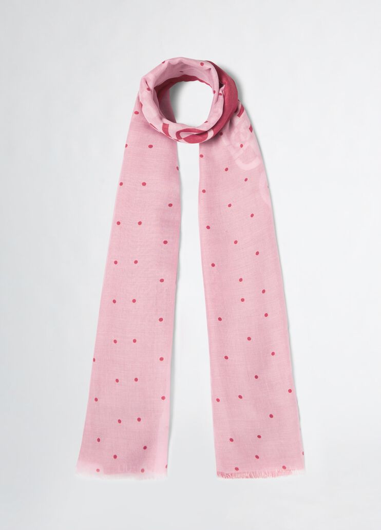 Stola color-block rosso Liu Jo - medium
