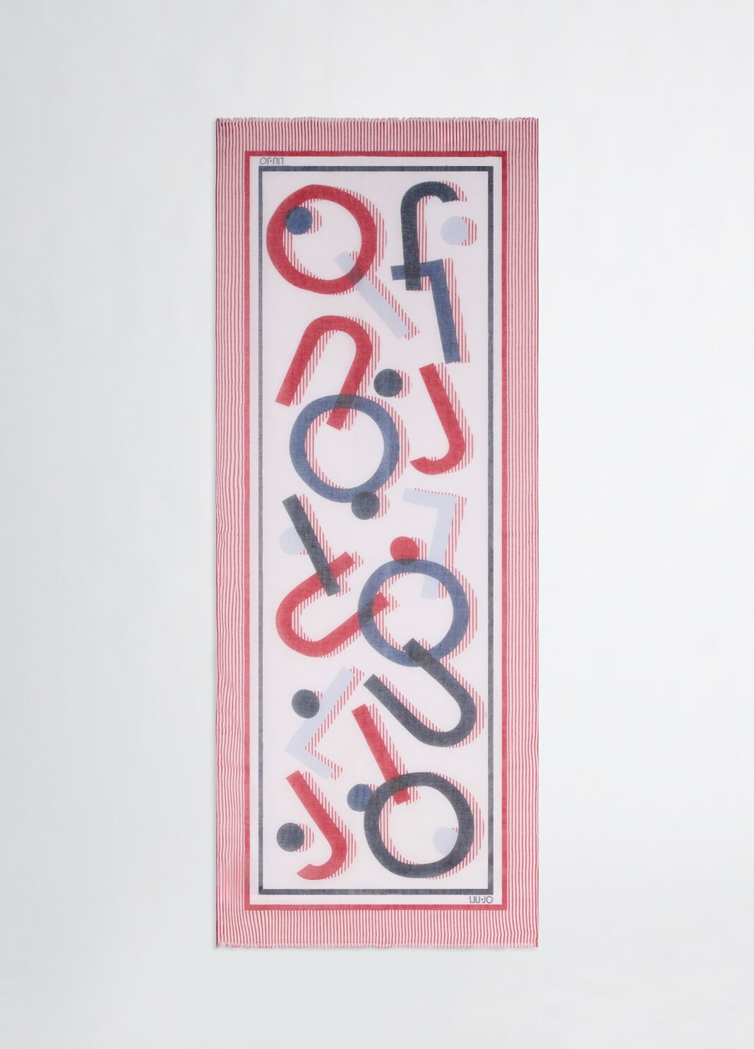 Stola mit Print Rot Liu Jo - large image number 2