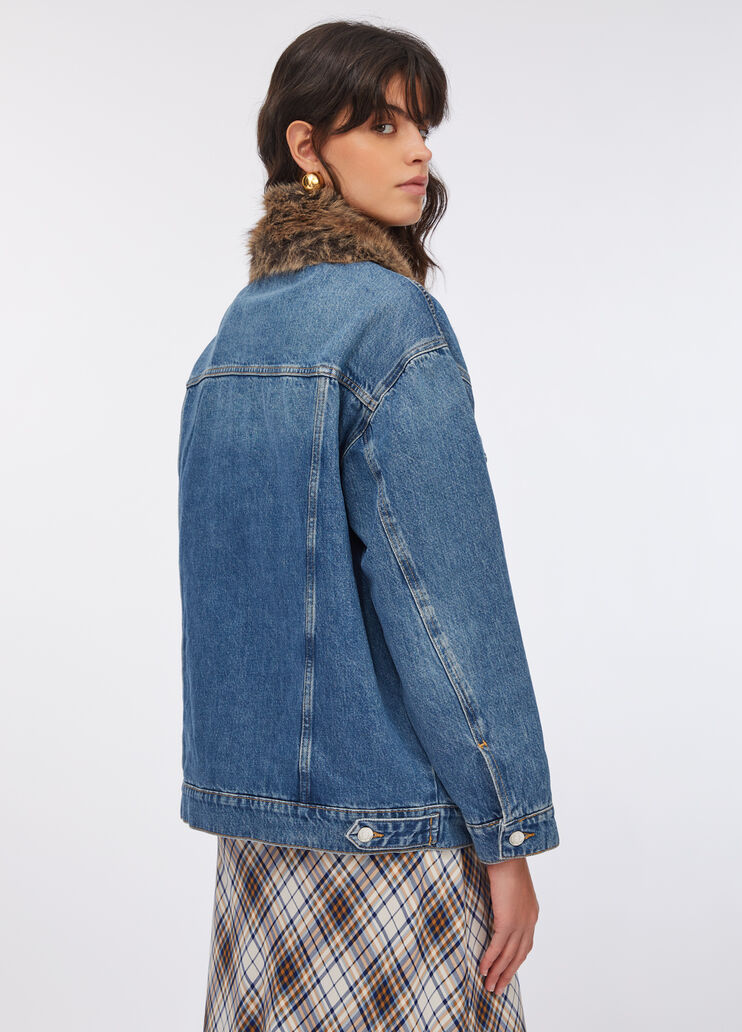 Denim jacket light blue denim Liu Jo - large image number 1