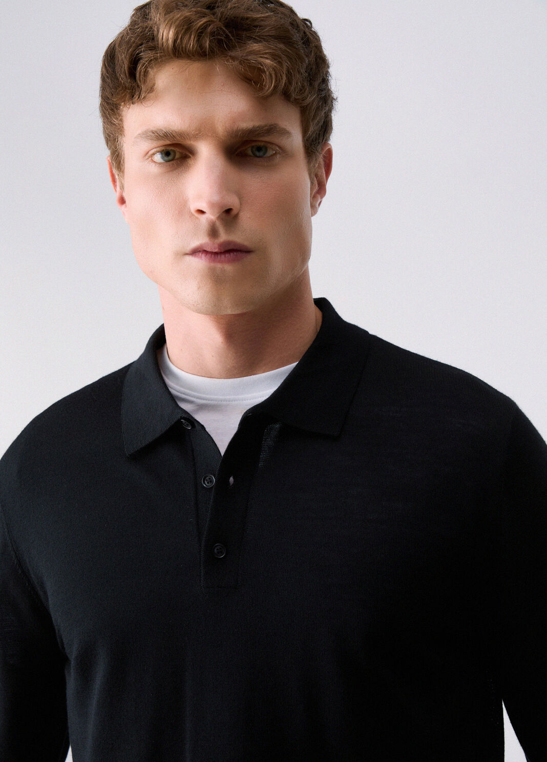 Merino Wool Polo black Liu Jo - large image number 4