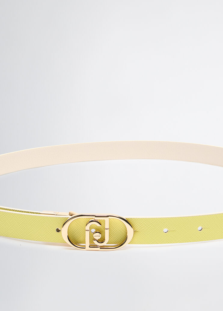 Reversible belt yellow Liu Jo - large image number 2 Reversible belt yellow Liu Jo - large image number 2