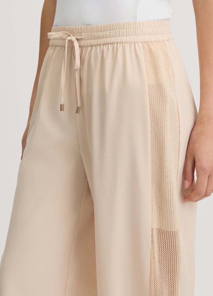 Beige trousers with drawstring beige Liu Jo - large image number 4 Beige trousers with drawstring beige Liu Jo - large image number 4