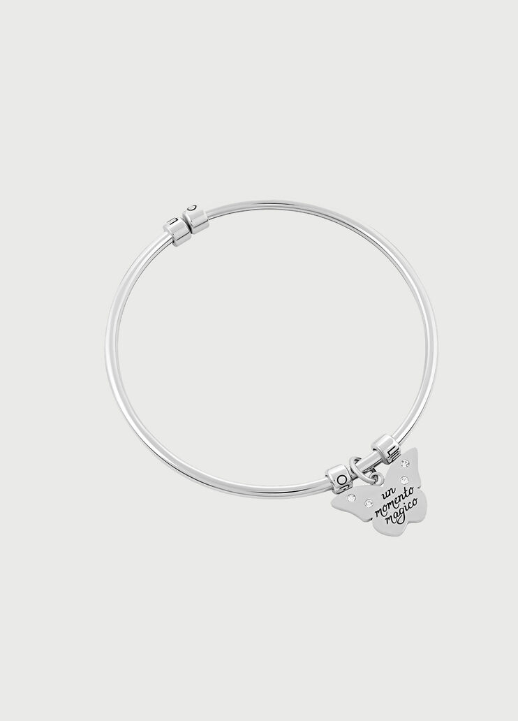 Bracelet with butterfly charm Steel Liu Jo - large image number 0