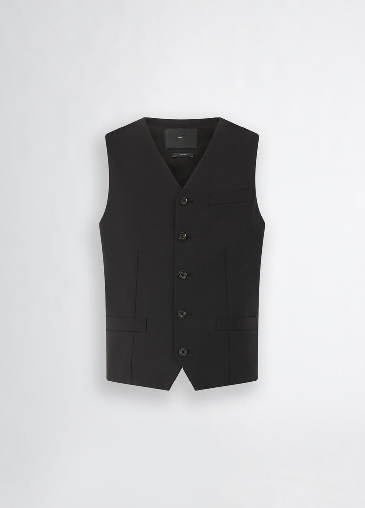 Men’s black vest black Liu Jo - large image number 6 Men’s black vest black Liu Jo - large image number 6