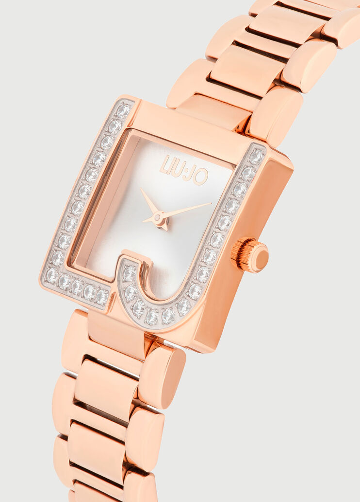 Steel watch with logo  Liu Jo - large image number 2 Steel watch with logo  Liu Jo - large image number 2