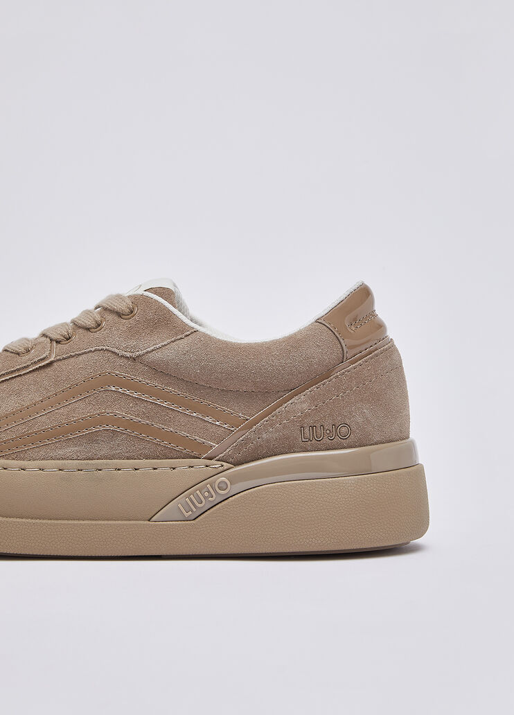 Sneakers in suede havana Liu Jo - medium