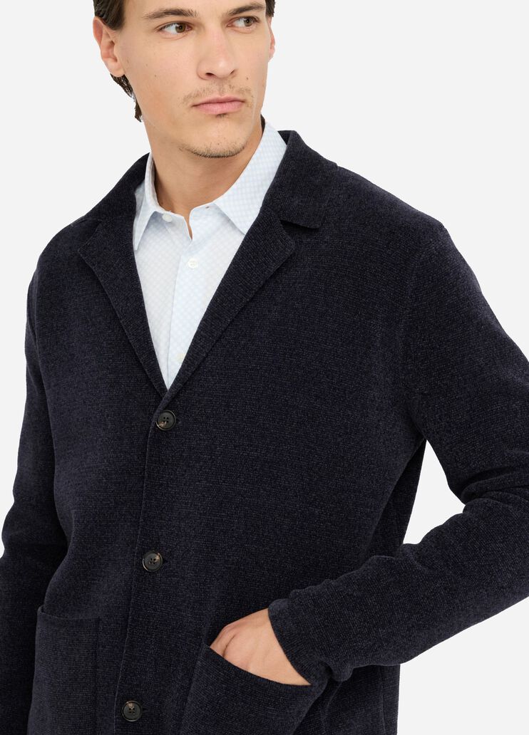 Chenille cardigan dark blue Liu Jo - large image number 2