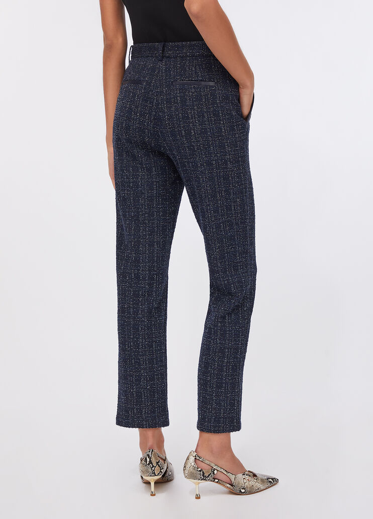Bouclé trousers blue Liu Jo - large image number 1