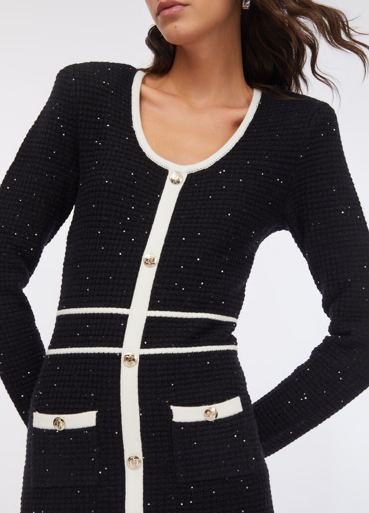 Lurex® dress black Liu Jo - medium