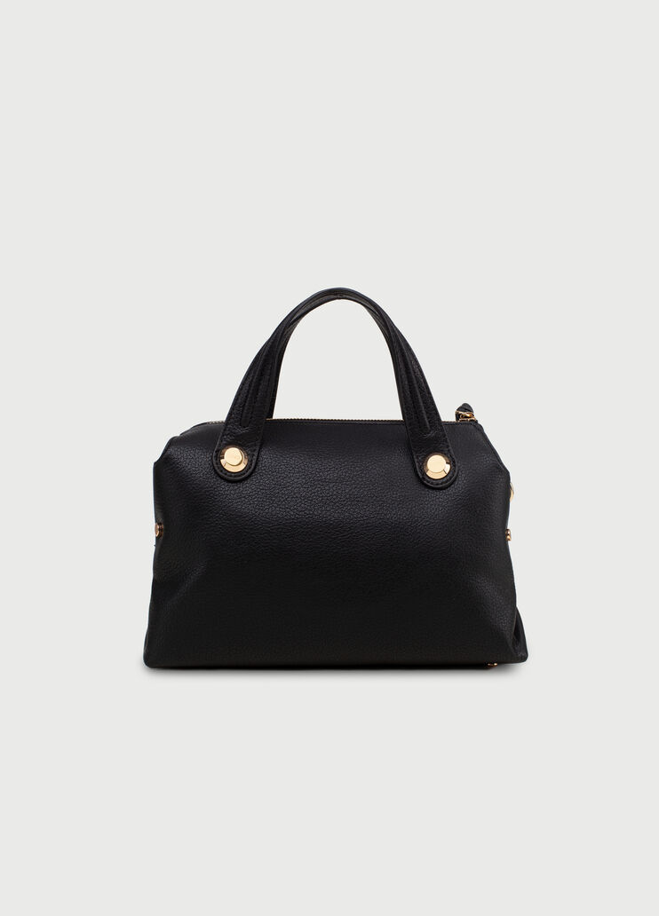 Small boston bag with logo Black Liu Jo - large image number 3 Small boston bag with logo Black Liu Jo - large image number 3