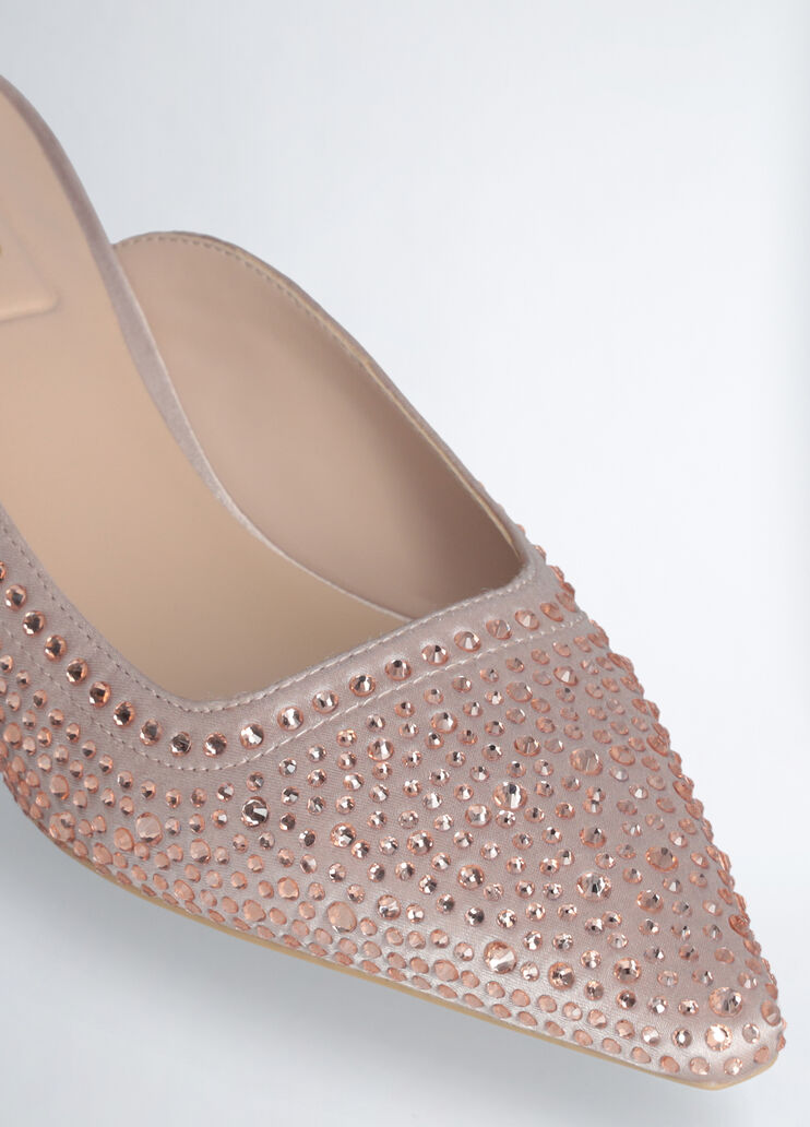 Full rhinestone mules pink Liu Jo - large image number 5 Full rhinestone mules pink Liu Jo - large image number 5