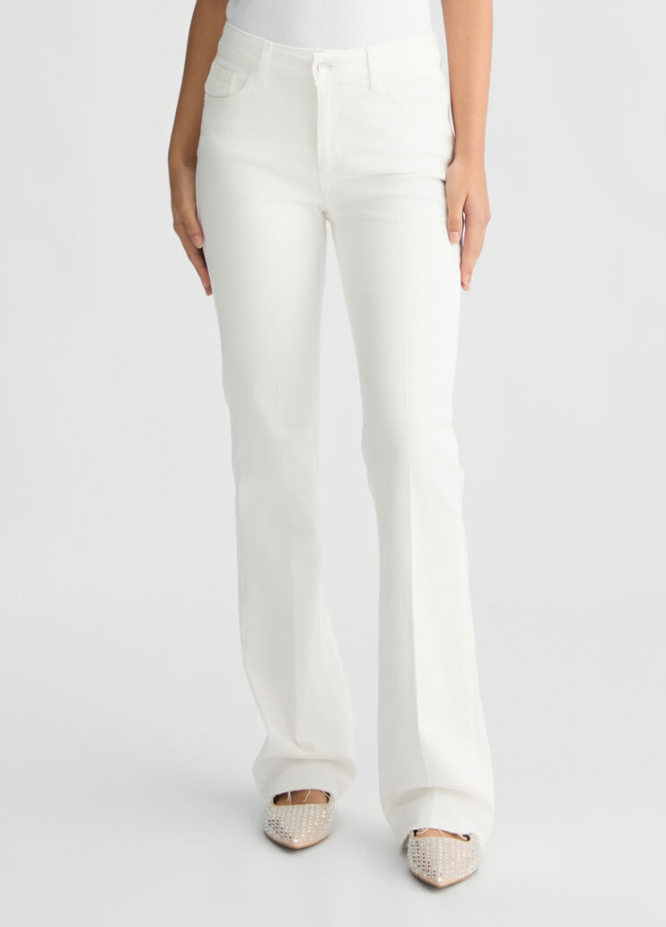 White bootcut jeans white wool Liu Jo - large image number 0 White bootcut jeans white wool Liu Jo - large image number 0