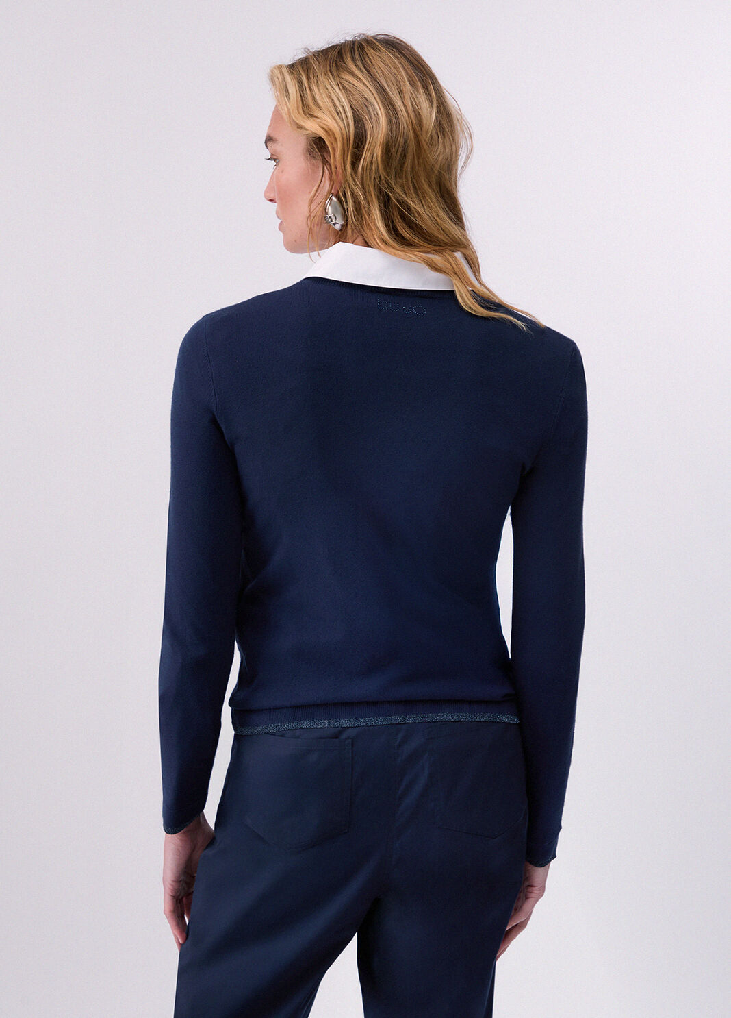 Maglia Liu Jo Better blu navy Liu Jo - large image number 1