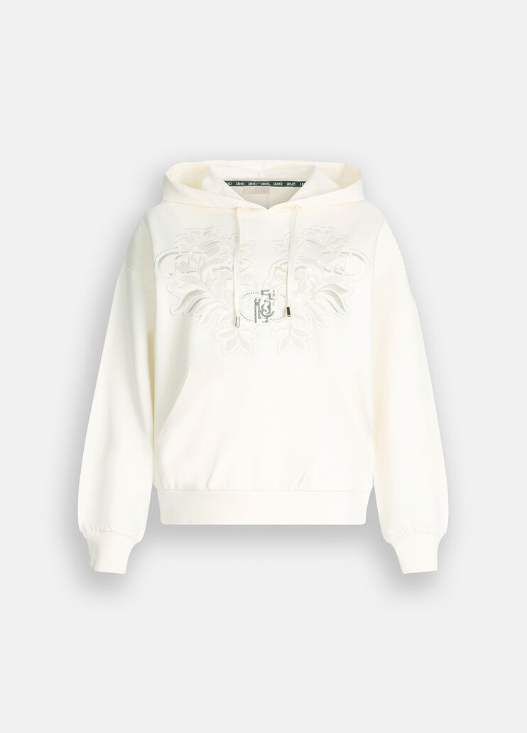 Liu Jo Better sweatshirt milk white Liu Jo - large image number 6
