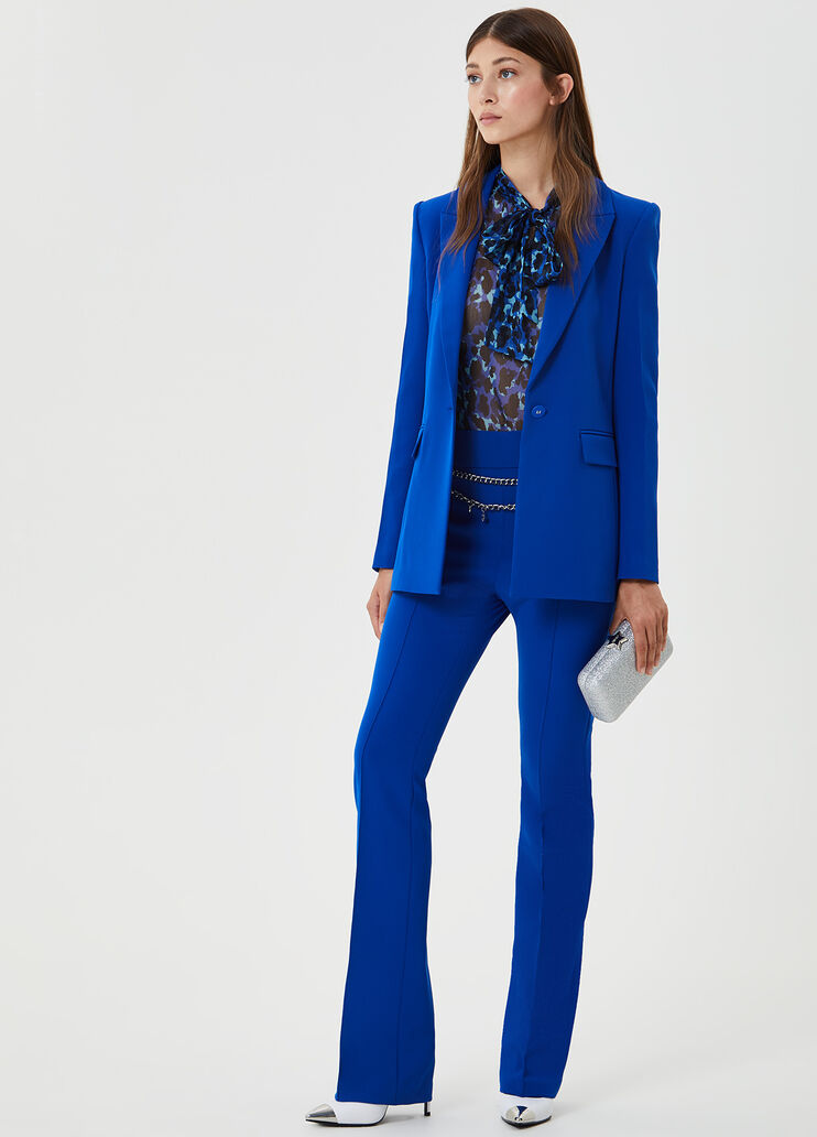 Slim-fit blazer Blue Liu Jo - large image number 3