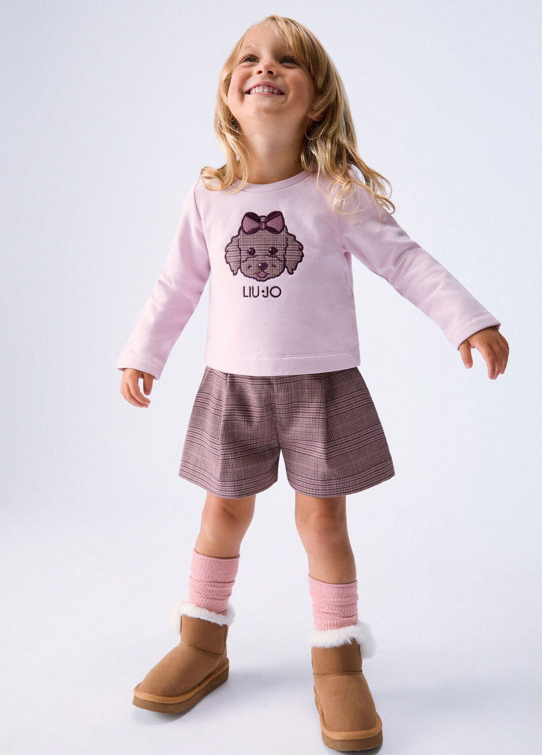Sweatshirt and Shorts Set pink Liu Jo - large image number 1