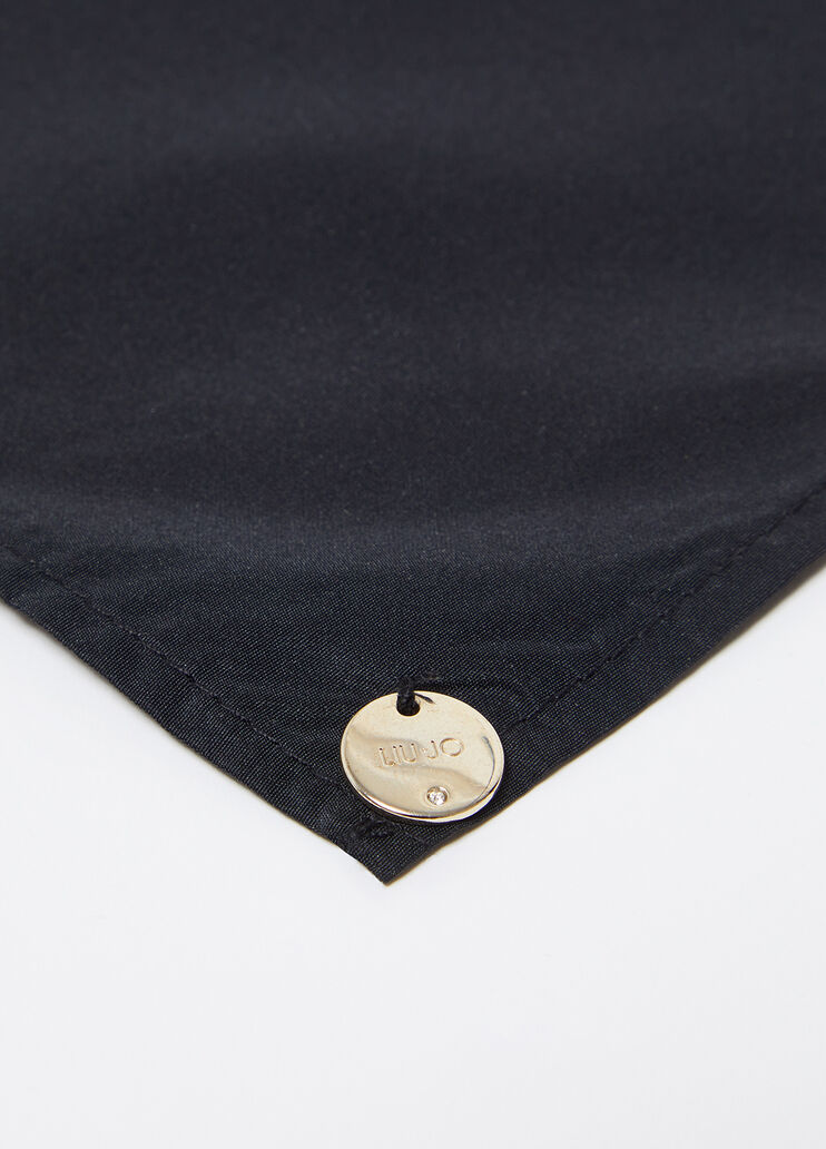 Stole with bow black Liu Jo - large image number 2 Stole with bow black Liu Jo - large image number 2