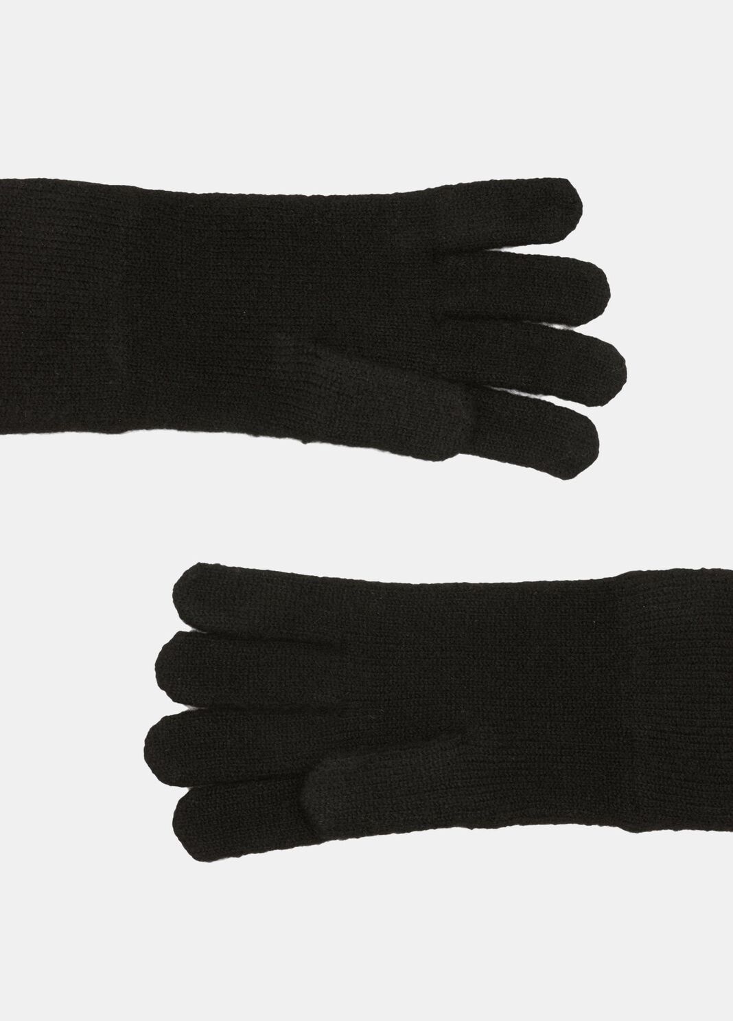 Gloves with logo black Liu Jo - large image number 2
