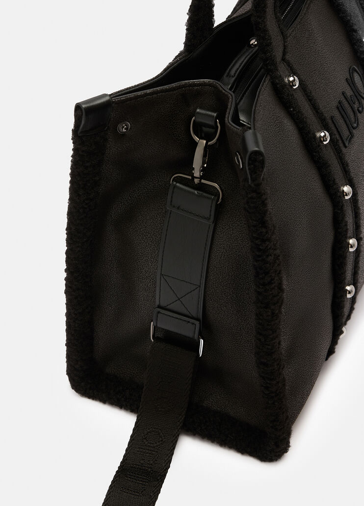 Large shopping bag black Liu Jo - large image number 5 Large shopping bag black Liu Jo - large image number 5