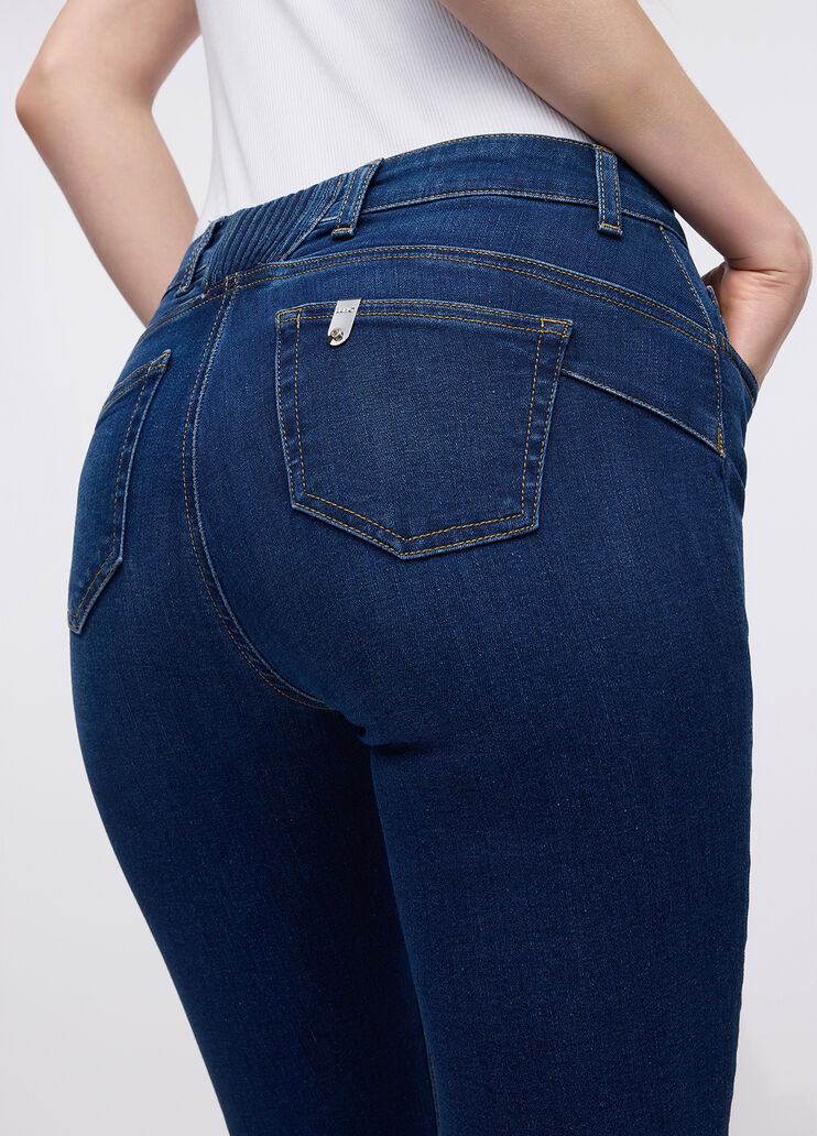 Jean skinny avec revers Denim bleu foncé Liu Jo - medium