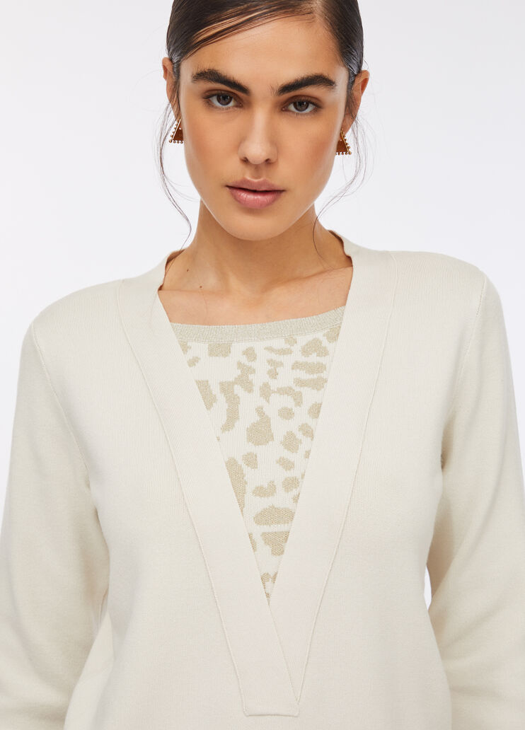 Джемпер Liu Jo Better белый Liu Jo - large image number 3