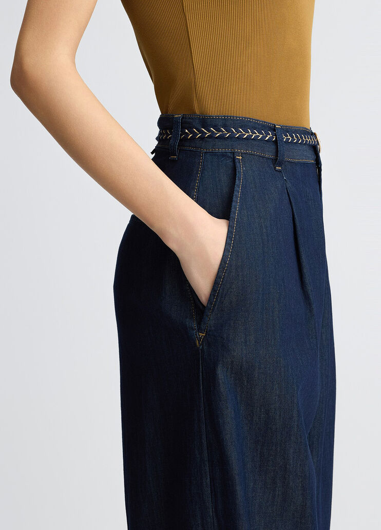 Flared denim trousers dark denim Liu Jo - large image number 3