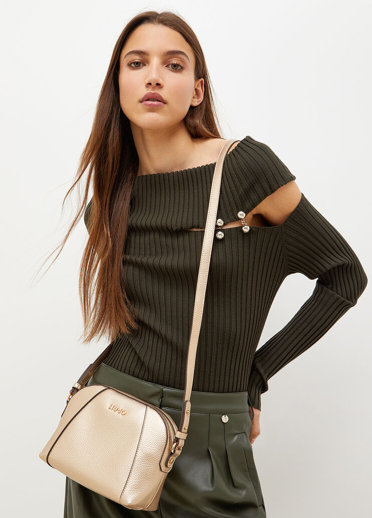 Eco-friendly crossbody bag gold Liu Jo - large image number 0