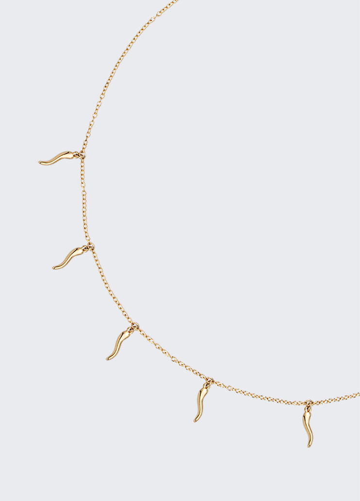 Necklace with lucky charm gold-colour Liu Jo - large image number 2 Necklace with lucky charm gold-colour Liu Jo - large image number 2